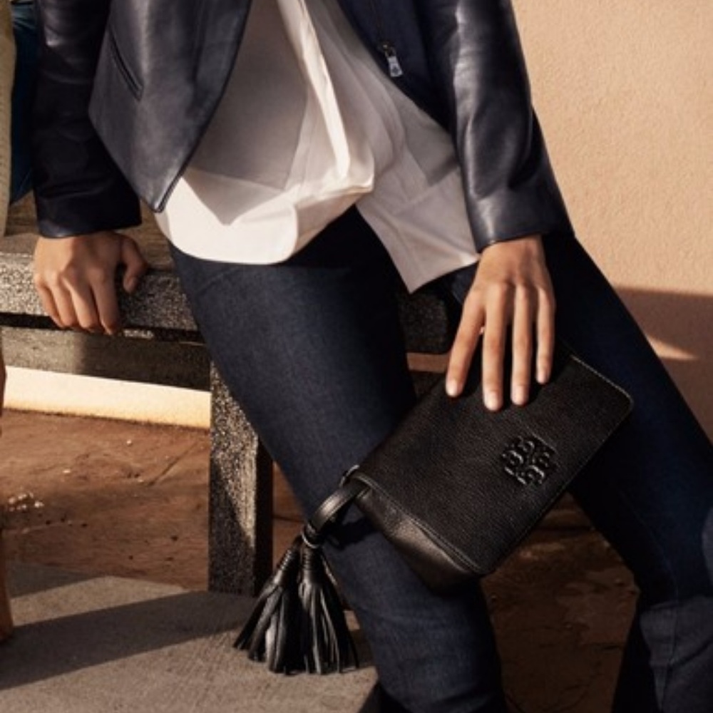 Sold !šHot Pickš Tory Burch Thea Mini Clutch/ - Picture 3 of 8
